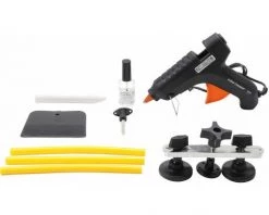 BGS DIY KIT DE DEBOSSELAGE CARROSSERIE SANS PEINTURE AVEC PISTOLET A COLLE
