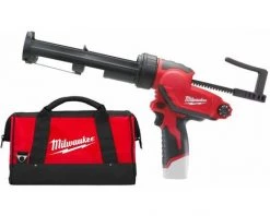 .MILWAUKEE. Milwaukee M12 PCG/310C-0 Li-Ion Pistolet à Colle / Mastic Avec Porte-cartouche - 12V