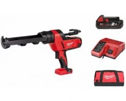.MILWAUKEE. Milwaukee C18 PCG/310-201B - Set De Pistolet à Colle Avec Batterie 12V - Chargeur Et Sac