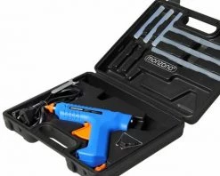 DEUBA Set Pistolet à Colle Chaude Sans Fil Avec Station De Recharge Et Coffret Système -Pistolet à colle Soldes 18477018 4