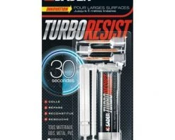 Colle Bi-composant Multi-matériaux SADER TURBO RESIST® 10 G Et 3 Embouts Auto-mélangeurs