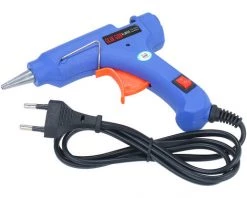 ASUPERMALL 20W Hot Melt Pistolet A Colle Colle Chaude Machine Multifonctionnelle Industrielle Menage Bricolage Pistolet A Colle Avec Interrupteur Bouton Bleu Hj005 -Pistolet à colle Soldes 20277221 3