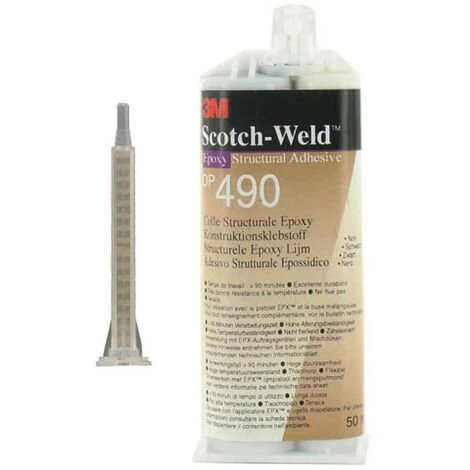 Pack Colle époxy Bi Composant 3M DP 490 50ml - Buse 3M Mélangeuse EPX Quadro 1 Pack Colle époxy Bi Composant 3M DP 490 50ml - Buse 3M Mélangeuse EPX Quadro