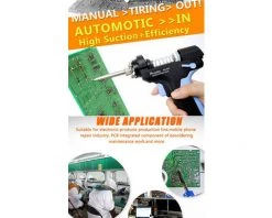 AUGIENB SS-331H Pistolets à Dessouder Pistolets à Absorption électrique Pompe à Dessouder Sous Vide Pistolets à Souder Pour La Réparation De Carte De Circuit Imprimé Durable -Pistolet à colle Soldes 23412360 4