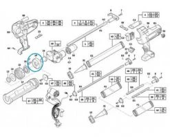 .MILWAUKEE. Piston Récepteur Cartouche Ouvert MILWAUKEE Pour Pistolet C18 PCG - 44700330 -Pistolet à colle Soldes 24233557 3