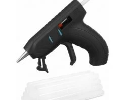 DRILLPRO 40W ML-HG2 3.6V Sans Fil Bricolage Pistolet à Colle Thermofusible 1800mAh Outil électrique Artisanal Avec 10pcs Batons De Colle