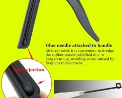 BARES Manuel Cartouche Calfeutrer Pistolet à Colle Composite Convient Pour Pistolet De Presse Calfeutrer Remplissage D'étanchéité Utilisation à Domicile Et Bureau -Pistolet à colle Soldes 27578597 4