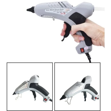 ILOVEMILAN Automobile Universel Pistolet à Colle Thermofusible Manuel Extérieur Pistolet à Colle Thermofusible Allume-cigare + 10 Bâtons De Colle 4 ILOVEMILAN Automobile Universel Pistolet à Colle Thermofusible Manuel Extérieur Pistolet à Colle Thermofusible Allume-cigare + 10 Bâtons De Colle – Image 4