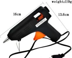 Triomphe Pistolet à Colle Pistolet à Colle électrique Thermofusible Pistolet à Colle 40W DI Pour Ménage -Pistolet à colle Soldes 27808821 4