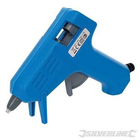 SILVERLINE Mini Pistolet à Colle, 230 V - 15 (25) W (UE), 230 V - 15 (25) W (UE) 1 SILVERLINE Mini Pistolet à Colle, 230 V - 15 (25) W (UE), 230 V - 15 (25) W (UE)