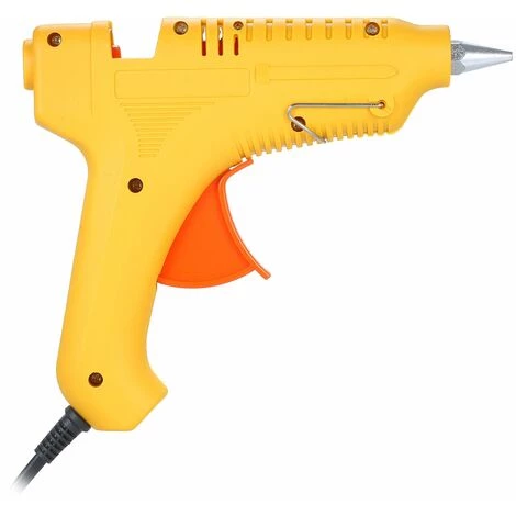 HAPPYSHOPPING Pistolet A Colle Thermofusible 60W / 100W Machine A Baton Thermofusible Reglable En Puissance Jaune EU GT-10 4 HAPPYSHOPPING Pistolet A Colle Thermofusible 60W / 100W Machine A Baton Thermofusible Reglable En Puissance Jaune EU GT-10 – Image 4