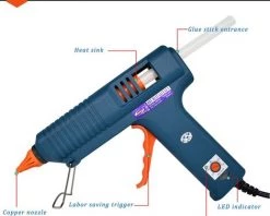 Perle Rare Pistolet à Sol Chaud à Température Réglable 150W, Pistolet à Sol Chaud, Distributeur De Colle -Pistolet à colle Soldes 29864259 2