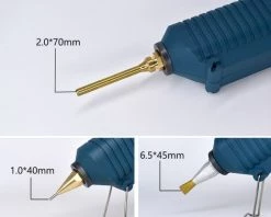 Perle Rare Pistolet à Sol Chaud à Température Réglable 150W, Pistolet à Sol Chaud, Distributeur De Colle -Pistolet à colle Soldes 29864259 3
