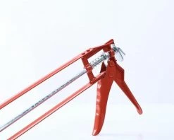 Perle Rare Pistolet Mastic，Pistolet à Colle Super Puissant, Pistolet à Colle De Type Cadre à Tige Hexagonale De 9 Pouces, Pistolet à Colle Manuel Universel, Calfeutrant, Sans Pistolet à Colle à Ongles, Rouge- -Pistolet à colle Soldes 29866254 2