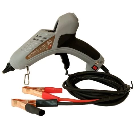 Perle Rare Automobile Universel Pistolet à Colle Thermofusible Manuel Extérieur Pistolet à Colle Thermofusible Pince De Batterie + 10 Bâtons De Colle-- 1 Perle Rare Automobile Universel Pistolet à Colle Thermofusible Manuel Extérieur Pistolet à Colle Thermofusible Pince De Batterie + 10 Bâtons De Colle--