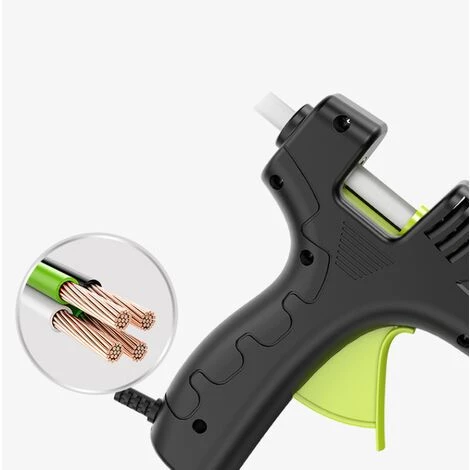 Perle Rare Manuel De Ménage De Pistolet à Colle Thermofusible Avec Interrupteur Bande De Caoutchouc De Pistolet à Colle Chaude électrique 4 Perle Rare Manuel De Ménage De Pistolet à Colle Thermofusible Avec Interrupteur Bande De Caoutchouc De Pistolet à Colle Chaude électrique – Image 4