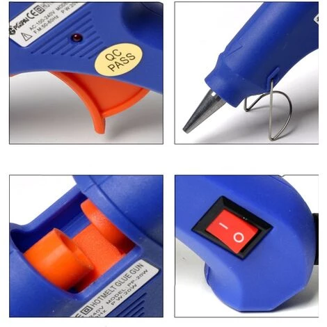 Perle Rare Blanc Pistolet à Colle Thermofusible Mini Enfants Faits à La Main Bricolage Accessoires De Bijoux 20 W Pistolet à Fusion électrique Pistolet à Colle Chaude Plug In Pistolet à Colle Haute Température 5 Perle Rare Blanc Pistolet à Colle Thermofusible Mini Enfants Faits à La Main Bricolage Accessoires De Bijoux 20 W Pistolet à Fusion électrique Pistolet à Colle Chaude Plug In Pistolet à Colle Haute Température – Image 5