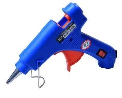 Perle Rare Bleu Pistolet à Colle Thermofusible Mini Enfants Fait à La Main Bricolage Bijoux Accessoires 20 W Pistolet à Fusion électrique Pistolet à Colle Chaude Plug Dans Pistolet à Colle Haute Température