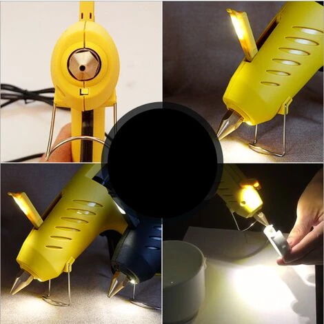 Perle Rare Pistolet à Colle Thermofusible 60-100W Pistolet Thermofusible à Double Puissance Avec Distribution D'interrupteur Et Température Réglable 2 Perle Rare Pistolet à Colle Thermofusible 60-100W Pistolet Thermofusible à Double Puissance Avec Distribution D'interrupteur Et Température Réglable – Image 2