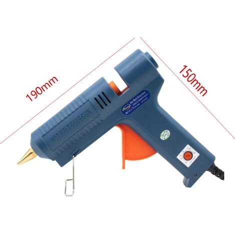 Perle Rare Pistolet à Colle Thermofusible 100W150W Réglage De La Température De Puissance élevée 2 Perle Rare Pistolet à Colle Thermofusible 100W150W Réglage De La Température De Puissance élevée – Image 2