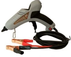 Perle Rare Automobile Universel Pistolet à Colle Thermofusible Manuel Extérieur Pistolet à Colle Thermofusible Pince De Batterie + 10 Bâtons De Colle