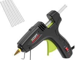 Betterlife Manuel De Ménage De Pistolet à Colle Thermofusible Avec Interrupteur Bande De Caoutchouc De Pistolet à Colle Chaude électrique