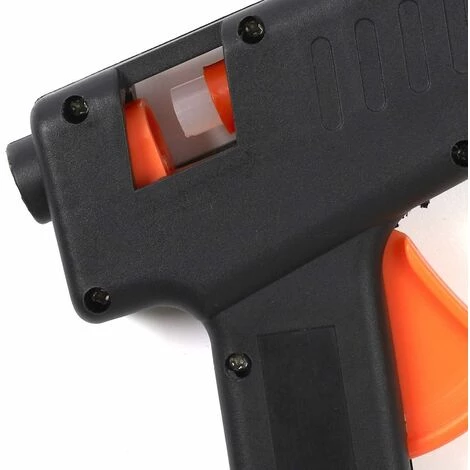 THE HOME DECO FACTORY Pistolet à Colle Chaude 40W - Noir 2 THE HOME DECO FACTORY Pistolet à Colle Chaude 40W - Noir – Image 2