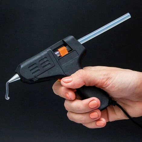 THE HOME DECO FACTORY Pistolet à Colle Chaude 40W - Noir 3 THE HOME DECO FACTORY Pistolet à Colle Chaude 40W - Noir – Image 3
