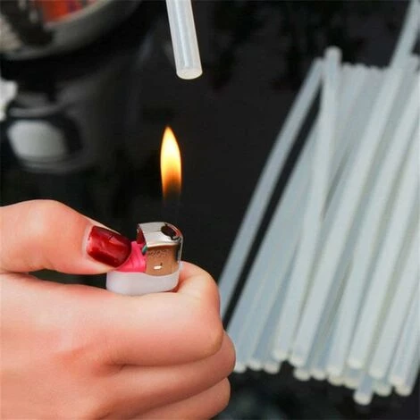 DEVENIRRICHE 20 Pièces Bâtons De Colle Chaude, Bâtons De Colle Chaude 11x300mm, - Bâtons De Rechange Bricolage Bâtons De Colle Pour Pistolet à Colle Chaude (semi-transparent 11x300 Mm) 2 DEVENIRRICHE 20 Pièces Bâtons De Colle Chaude, Bâtons De Colle Chaude 11x300mm, - Bâtons De Rechange Bricolage Bâtons De Colle Pour Pistolet à Colle Chaude (semi-transparent 11x300 Mm) – Image 2