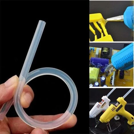 DEVENIRRICHE 20 Pièces Bâtons De Colle Chaude, Bâtons De Colle Chaude 11x300mm, - Bâtons De Rechange Bricolage Bâtons De Colle Pour Pistolet à Colle Chaude (semi-transparent 11x300 Mm) 4 DEVENIRRICHE 20 Pièces Bâtons De Colle Chaude, Bâtons De Colle Chaude 11x300mm, - Bâtons De Rechange Bricolage Bâtons De Colle Pour Pistolet à Colle Chaude (semi-transparent 11x300 Mm) – Image 4