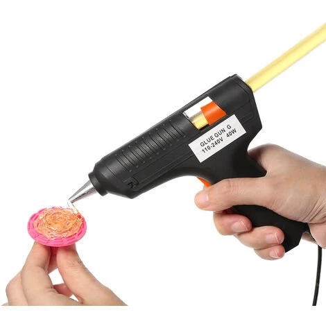 HAPPYSHOPPING Pistolet A Colle Pour Reparation De Bosses + 5 Batons De Colle Norme Europeenne 5 HAPPYSHOPPING Pistolet A Colle Pour Reparation De Bosses + 5 Batons De Colle Norme Europeenne – Image 5