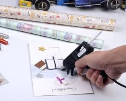 ASUPERMALL Haute Temp Chauffage Colle Pistolet 20W Handy Professional Avec 50 Outil De Reparation De Prothese Colle Batons