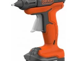 BLACK & DECKER BDCGG12S1-QW Pistolet à Colle Sans Fil - 12 V - 1,5 Ah - 28m De Surface Collée En 1 Batterie - 1 Batterie - 4 Bâtons De Colle