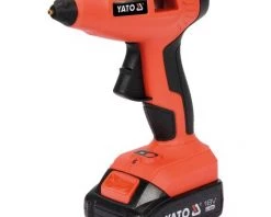 YATO Pistolet à Colle à Haut Débit Avec Batterie Li-Ion 1,5Ah 11mm 18V