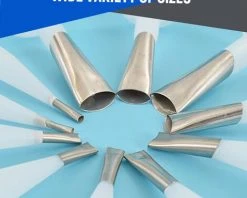 HAPPYSHOPPING 14 Pieces Finisseur De Calfeutrage Buse De Colle En Acier Inoxydable Scellant Buse De Calfeutrage Dissolvant De Colle Grattoir Outils De Finition Pour Cuisine Salle De Bain Fenetre,modele:Argent Argent 8 HAPPYSHOPPING 14 Pieces Finisseur De Calfeutrage Buse De Colle En Acier Inoxydable Scellant Buse De Calfeutrage Dissolvant De Colle Grattoir Outils De Finition Pour Cuisine Salle De Bain Fenetre,modele:Argent Argent -Pistolet à colle Soldes 35832974 4