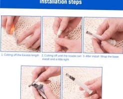 HAPPYSHOPPING 14 Pieces Finisseur De Calfeutrage Buse De Colle En Acier Inoxydable Scellant Buse De Calfeutrage Dissolvant De Colle Grattoir Outils De Finition Pour Cuisine Salle De Bain Fenetre,modele:Argent Argent 9 HAPPYSHOPPING 14 Pieces Finisseur De Calfeutrage Buse De Colle En Acier Inoxydable Scellant Buse De Calfeutrage Dissolvant De Colle Grattoir Outils De Finition Pour Cuisine Salle De Bain Fenetre,modele:Argent Argent -Pistolet à colle Soldes 35832974 5