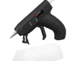 TIGA 40W ML-HG2 3.6V Sans Fil Bricolage Pistolet à Colle Thermofusible 1800mAh Outil électrique Artisanal Avec 10pcs Batons De Colle