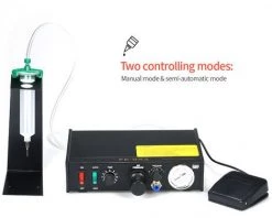 HAPPYSHOPPING Machine De Distribution De Colle Semi-automatique Controleur De Distribution Precis Professionnel Machine De Colle Machine De Colle Goutte A Goutte A Commande Numerique Machine De Collage De Precision,modele: Prise Ue -Pistolet à colle Soldes 35862004 5