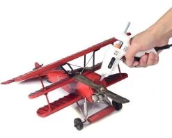 HAPPYSHOPPING Mini Pistolet A Colle Thermofusible Professionnel A Haute Temperature Pratique De 25 W Avec Des Batons De Colle De 50 Pieces Outil De Reparation D'artisanat De Chauffage -Pistolet à colle Soldes 35862419 3