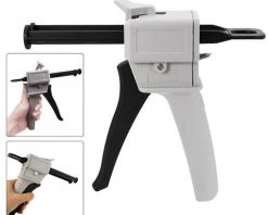 COOFIX Pistolet à Colle 50ml Bicomposant AB Scellant époxy Pistolet à Colle Applic