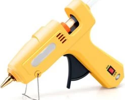 COOFIX Pistolet à Colle Thermofusible 20W25W30W Pistolet à Colle Thermofusible 7mm Spécial Pistolet à Colle Thermofusible