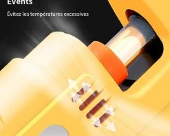 COOFIX Pistolet à Colle Thermofusible 20W25W30W Pistolet à Colle Thermofusible 7mm Spécial Pistolet à Colle Thermofusible 8 COOFIX Pistolet à Colle Thermofusible 20W25W30W Pistolet à Colle Thermofusible 7mm Spécial Pistolet à Colle Thermofusible -Pistolet à colle Soldes 35910106 4