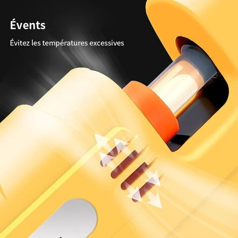 COOFIX Pistolet à Colle Thermofusible 20W25W30W Pistolet à Colle Thermofusible 7mm Spécial Pistolet à Colle Thermofusible 4 COOFIX Pistolet à Colle Thermofusible 20W25W30W Pistolet à Colle Thermofusible 7mm Spécial Pistolet à Colle Thermofusible – Image 4