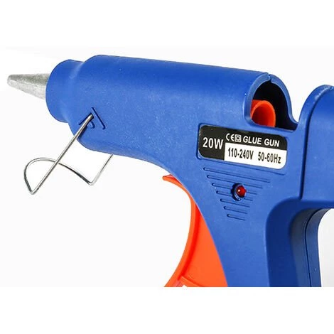 HAPPYSHOPPING Mini Pistolet A Colle Thermofusible Kit De Pistolet A Colle Anti-chaud Amovible Avec Gachette Flexible Pour Bricolage Petits Projets D'artisanat Et Scellage 20W,modele: UE 4 HAPPYSHOPPING Mini Pistolet A Colle Thermofusible Kit De Pistolet A Colle Anti-chaud Amovible Avec Gachette Flexible Pour Bricolage Petits Projets D'artisanat Et Scellage 20W,modele: UE – Image 4