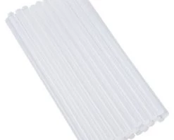 HAPPYSHOPPING 50Pcs Mini Batons De Pistolet A Colle Chaude 4 ''et 0,27 De Diametre - Compatible Avec La Plupart Des Pistolets A Colle,modele:Transparent