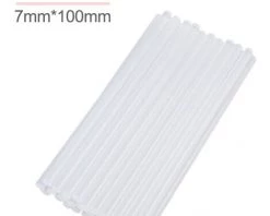 HAPPYSHOPPING 50Pcs Mini Batons De Pistolet A Colle Chaude 4 ''et 0,27 De Diametre - Compatible Avec La Plupart Des Pistolets A Colle,modele:Transparent -Pistolet à colle Soldes 36144571 4