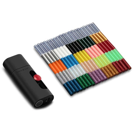 Wowstick Hot Melt Glue Mini Pen Petit Pistolet Chaud Avec Batterie Au Lithium Integree Type-c Charge USB Sans Fil Peinture 3D Outil De Reparation D'art Bricolage Emballe Avec Un Baton De Colle Colore 2000mAh Grande Capacite WOWSTICK GLUER, Modele: Deluxe 1 Wowstick Hot Melt Glue Mini Pen Petit Pistolet Chaud Avec Batterie Au Lithium Integree Type-c Charge USB Sans Fil Peinture 3D Outil De Reparation D'art Bricolage Emballe Avec Un Baton De Colle Colore 2000mAh Grande Capacite WOWSTICK GLUER, Modele: Deluxe