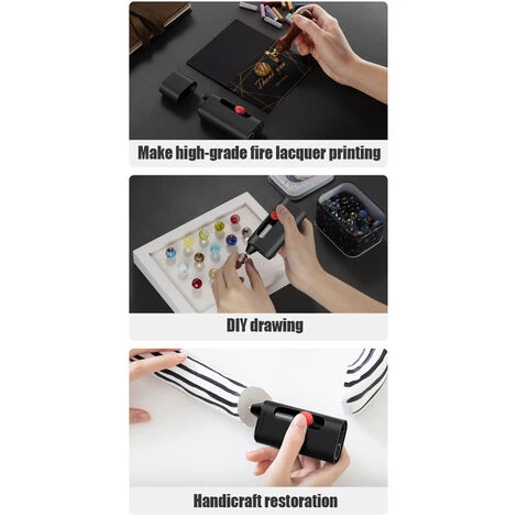 Wowstick Hot Melt Glue Mini Pen Petit Pistolet Chaud Avec Batterie Au Lithium Integree Type-c Charge USB Sans Fil Peinture 3D Outil De Reparation D'art Bricolage Emballe Avec Un Baton De Colle Colore 2000mAh Grande Capacite WOWSTICK GLUER, Modele: Deluxe 5 Wowstick Hot Melt Glue Mini Pen Petit Pistolet Chaud Avec Batterie Au Lithium Integree Type-c Charge USB Sans Fil Peinture 3D Outil De Reparation D'art Bricolage Emballe Avec Un Baton De Colle Colore 2000mAh Grande Capacite WOWSTICK GLUER, Modele: Deluxe – Image 5