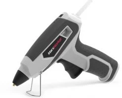 Pistolet A Colle Thermofusible Au Lithium MarsWorker 4V Avec Batterie Au Lithium Rechargeable Integree De 2000mAh Type-c Charge USB Sans Fil Peinture 3D Outil De Reparation D'art Bricolage Securite Anti-fuite MarsWorker Gluer, Modele: Blanc Gris 77