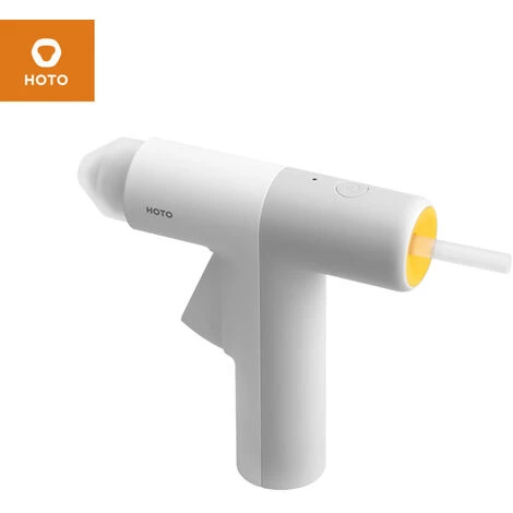 HOTO Pistolet A Colle Chaude Sans Fil Mini Kit De Pistolet A Colle Thermofusible Debout Avec 10 Batons De Colle/batterie 2000mAh/couvercle Anti-chaud Amovible Pour Les Projets De Bricolage Et Les Reparations Rapides A Domicile, Modele: Blanc 1 2 HOTO Pistolet A Colle Chaude Sans Fil Mini Kit De Pistolet A Colle Thermofusible Debout Avec 10 Batons De Colle/batterie 2000mAh/couvercle Anti-chaud Amovible Pour Les Projets De Bricolage Et Les Reparations Rapides A Domicile, Modele: Blanc 1 – Image 2